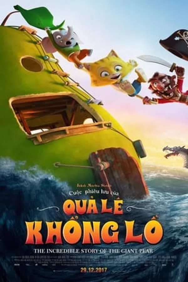 Poster phim Cuộc Phiêu Lưu Của Quả Lê Khổng Lồ trên KHOPHIM