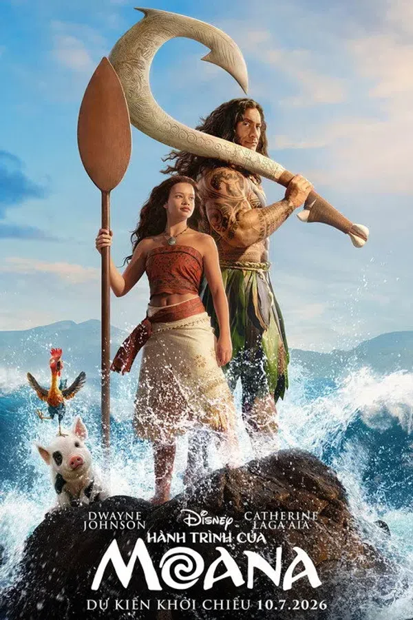 Poster phim Hành Trình Của Moana trên KHOPHIM