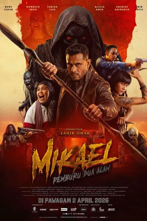 Poster phim Mikael Thợ Săn Của Hai Thế Giới / Mikael: Pemburu Dua Alam trên KHOPHIM