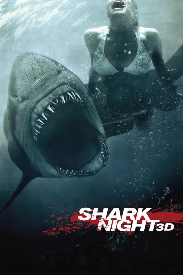 Poster phim Shark Night 3D trên KHOPHIM