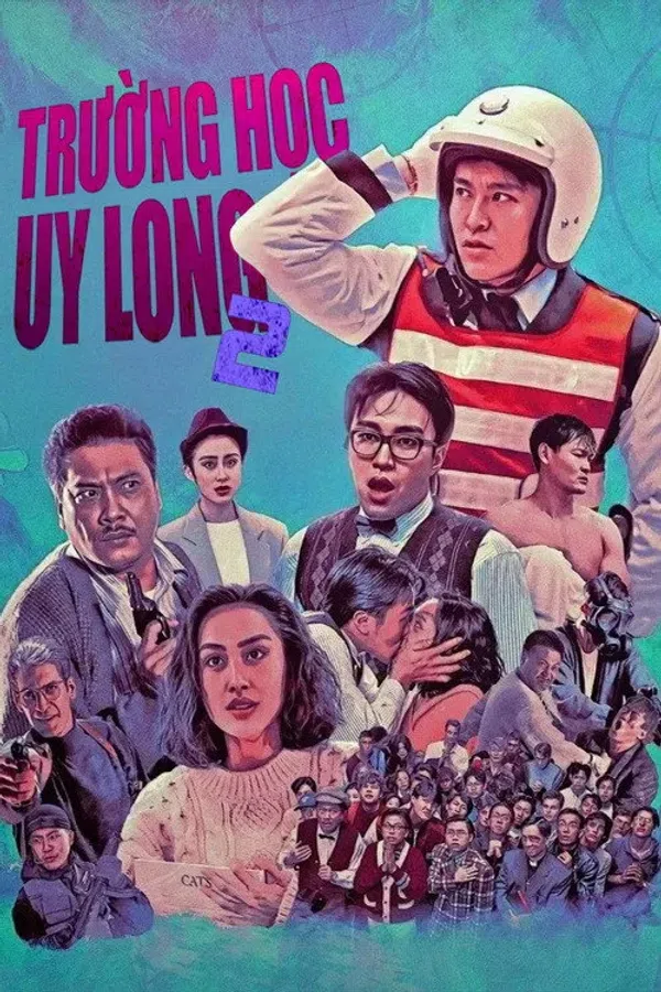 Poster phim Trường Học Uy Long II trên KHOPHIM